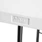 Sulankstomas stalas Nils Camp NC1618, baltas kaina ir informacija | Lauko stalai, staliukai | pigu.lt