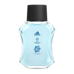 Туалетная вода Adidas Uefa Champions League Best Of The Best EDT для мужчин, 50 мл цена и информация | Мужские духи | pigu.lt