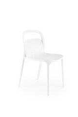 4-ių kėdžių komplektas K490, baltas kaina ir informacija | Virtuvės ir valgomojo kėdės | pigu.lt