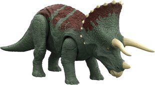 Dinozauro figūrėlė Triceratops Mattel Jurassic World HDX34 цена и информация | Игрушки для мальчиков | pigu.lt