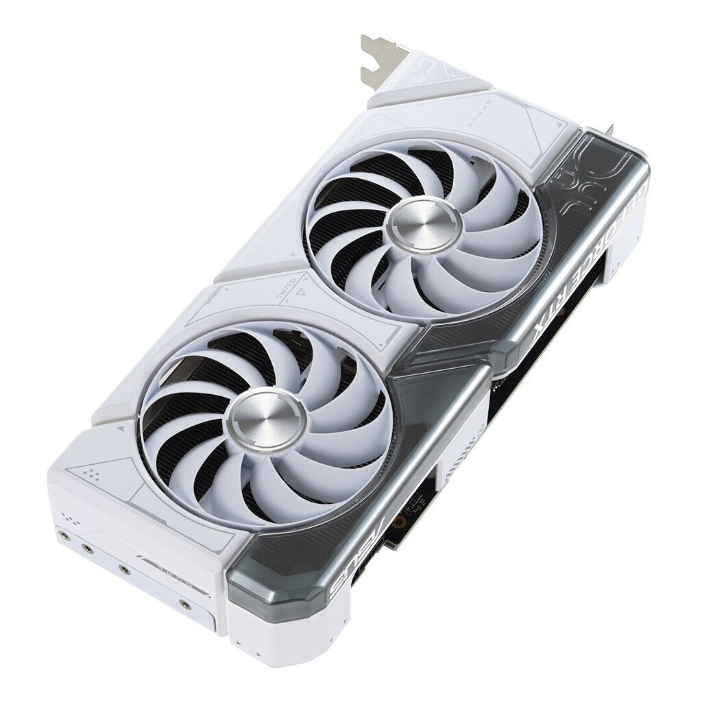 Asus Dual GeForce RTX 4070 White OC Edition 12GB GDDR6X (DUAL-RTX4070-O12G-WHITE) kaina ir informacija | Vaizdo plokštės (GPU) | pigu.lt