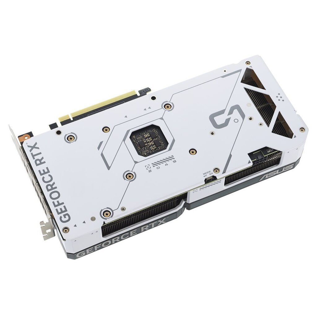 Asus Dual GeForce RTX 4070 White OC Edition 12GB GDDR6X (DUAL-RTX4070-O12G-WHITE) kaina ir informacija | Vaizdo plokštės (GPU) | pigu.lt