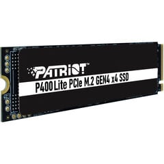 Patriot P400 Lite (P400LP250GM28H), 250GB, M.2 2280 kaina ir informacija | Vidiniai kietieji diskai (HDD, SSD, Hybrid) | pigu.lt
