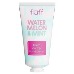 Rankų kremas Fluff Water melon & mint, 50 ml kaina ir informacija | Kūno kremai, losjonai | pigu.lt