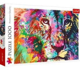 Пазл 1000 деталей Разноцветный лев цена и информация | Пазлы | pigu.lt