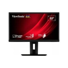 Monitorius ViewSonic VG2240 Juoda FHD 22" kaina ir informacija | Monitoriai | pigu.lt