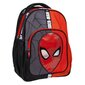 Mokyklinis krepšys Spiderman (Žmogus voras), raudonas/juodas kaina ir informacija | Kuprinės mokyklai, sportiniai maišeliai | pigu.lt