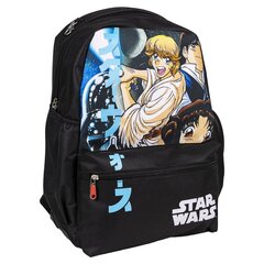 Mokyklinis krepšys Star Wars (Žvaigždžių karai), juodas цена и информация | Школьные рюкзаки, спортивные сумки | pigu.lt