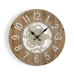 Настенное часы Versa Светло-коричневый Пластик (4,8 x 31 x 31 cm) цена и информация | Часы | pigu.lt