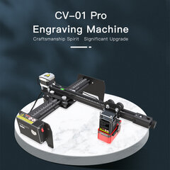 Lazerinė graviravimo mašina Creality CV-01 Pro, 1.6 W, be akumuliatoriaus kaina ir informacija | Pjūklai, pjovimo staklės | pigu.lt