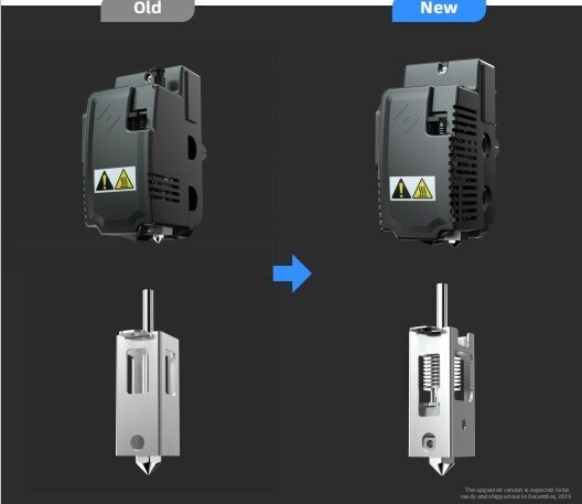 Ekstruderio antgalis Flashforge Creator3, 1 vnt. kaina ir informacija | Spausdintuvų priedai | pigu.lt