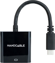 Nanocable 10.16.4102-BK цена и информация | Адаптеры, USB-разветвители | pigu.lt