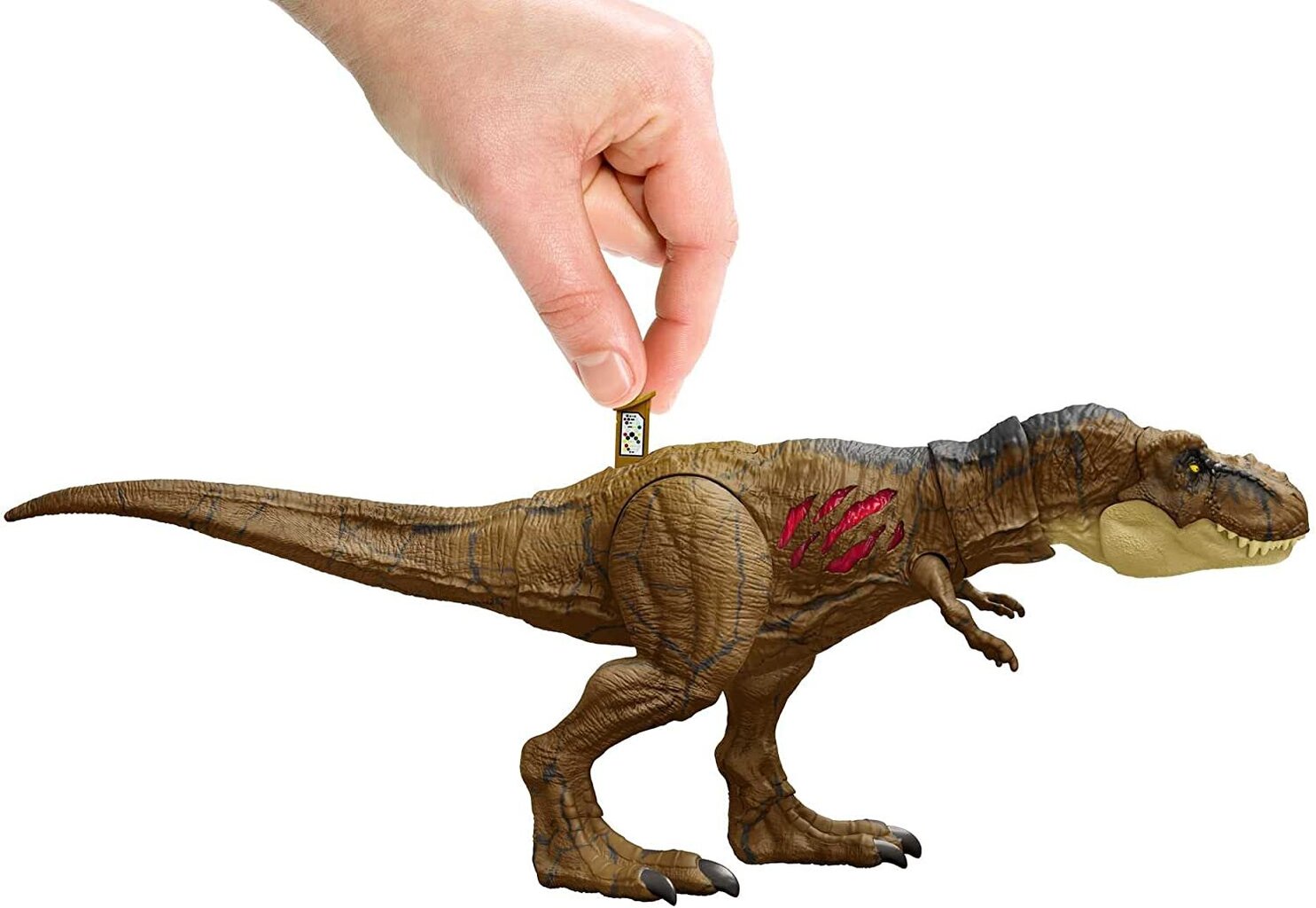 Dinozauro figūrėlė T-Rex Tyrannosaurus Rex Mattel Jurassic World HGC19 kaina ir informacija | Žaislai berniukams | pigu.lt