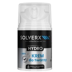 Veido kremas vyrams Solverx hydro, 50 ml цена и информация | Кремы для лица | pigu.lt
