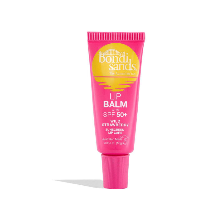 Lūpų balzamas Bondi Sands Wild Strawberry Spf 50+, 10 g kaina ir informacija | Lūpų dažai, blizgiai, balzamai, vazelinai | pigu.lt