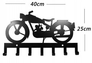 Kabykla rūbams ir raktams Motociklas kaina ir informacija | Drabužių kabyklos | pigu.lt