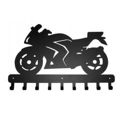 Kabykla rūbams ir raktams Sportinis motociklas kaina ir informacija | Drabužių kabyklos | pigu.lt