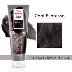 Tonuojanti plaukų kaukė Wella Professionals Color Fresh Mask, Cool Espresso, 150ml kaina ir informacija | Priemonės plaukų stiprinimui | pigu.lt