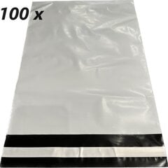 Курьерский конверт с липкой лентой LDPE 310 x 420 + 50 мм, в упаковке 100 шт. цена и информация | Kanceliarinės prekės | pigu.lt