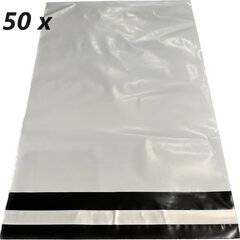 Курьерский конверт с липкой лентой LDPE 260 x 360 + 50 мм, в упаковке 50 шт. цена и информация | Kanceliarinės prekės | pigu.lt