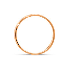 Золотое обручальное кольцо c бриллиантом 585, 5 мм, 
ZLGR005MMD170, размер 17.0 цена и информация | Кольцо | pigu.lt