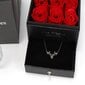 Dovanų dėžutė su 9 muilinėmis rožėmis (papuošalai į dovanų rinkinį neįeina), LIVMAN цена и информация | Kitos originalios dovanos | pigu.lt