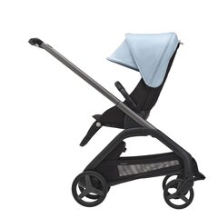 Спортивная коляска Bugaboo Dragonfly, Graphite/Midnight Black-Skyline Blue цена и информация | Тележка | pigu.lt