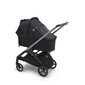 Bugaboo Dragonfly vežimėlio stogelis nuo saulės, Midnight Black kaina ir informacija | Vežimėlių priedai | pigu.lt