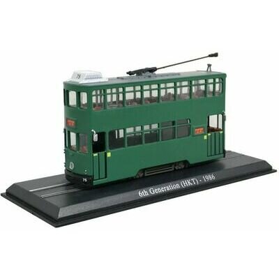 Tramvajus Hong Kong Tram 1986, 1:87, Atlas kaina ir informacija | Kolekciniai modeliukai | pigu.lt