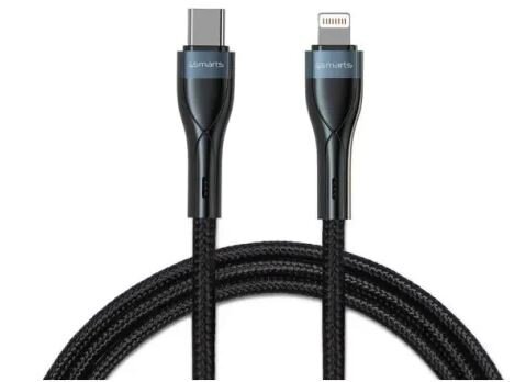 PremiumCord USB-C/lightning, 1 m kaina ir informacija | Kabeliai ir laidai | pigu.lt