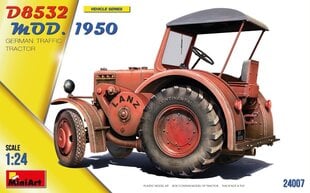 Klijuojamas Modelis MiniArt 24007 German Traffic Tractor D8532 Mod. 1950 1/24 kaina ir informacija | Klijuojami modeliai | pigu.lt