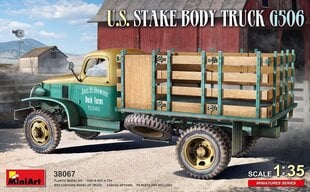 Klijuojamas Modelis MiniArt 38067 U.S. Stake Body Truck G506 1/35 kaina ir informacija | Klijuojami modeliai | pigu.lt