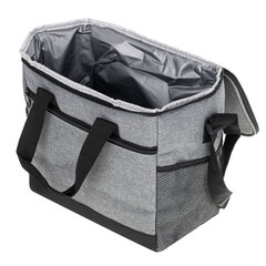 Terminis krepšys stovyklavimui 16 l, 45x33x5 cm, pilkas kaina ir informacija | Šaltkrepšiai, šaltdėžės ir šaldymo elementai | pigu.lt