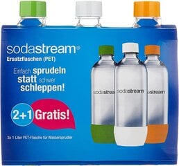 SodaStream SodaStream PET kaina ir informacija | Gazuoto vandens aparatai ir priedai | pigu.lt