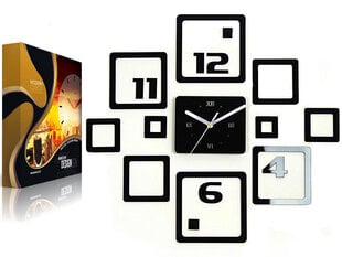 Настенные часы OttoBlack 60см x 54см цена и информация | Часы | pigu.lt