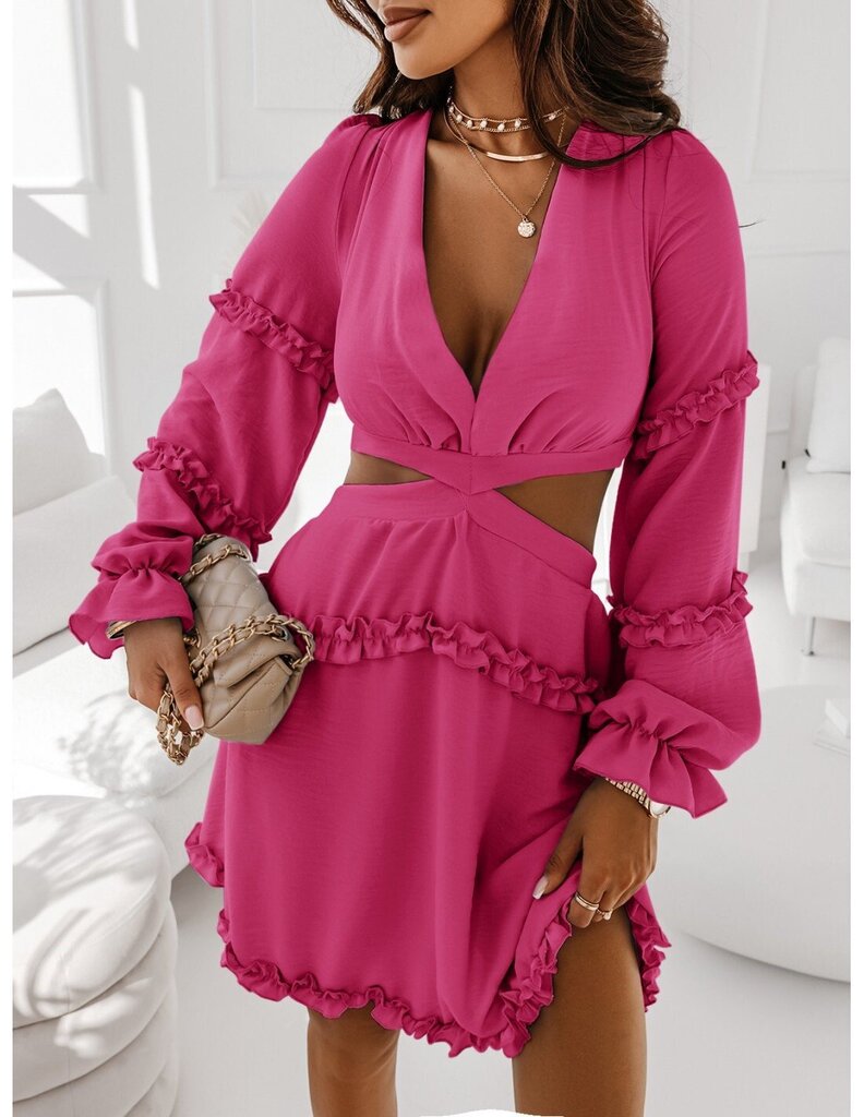 Suknelė moterims Magmac Sollo, rožinė kaina ir informacija | Suknelės | pigu.lt