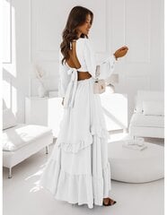 Suknelė moterims Magmac Aljama, balta kaina ir informacija | Suknelės | pigu.lt