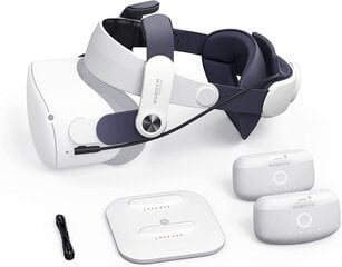 Bobovr M2 Pro Elite Strap + Extra Battery + Charging Station for Oculus (Meta) Quest 2 цена и информация | Аксессуары для компьютерных игр | pigu.lt