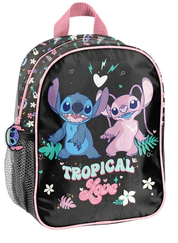 Mokyklinė kuprinė Paso Disney Stich, DS22CT-303, juoda kaina ir informacija | Kuprinės mokyklai, sportiniai maišeliai | pigu.lt