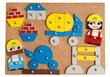 Mozaika su plaktuko ir vinių Hammer Game Building site Lena 65828 kaina ir informacija | Žaislai berniukams | pigu.lt