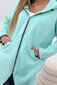 Bluzonas moterims 24857, žalias kaina ir informacija | Džemperiai moterims | pigu.lt