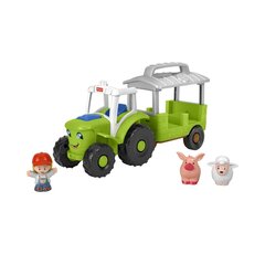 Žaislinis traktorius su figūrėlėmis Fisher Price Little People цена и информация | Игрушки для мальчиков | pigu.lt