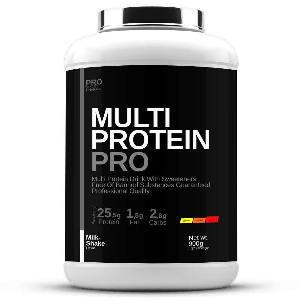 Baltymai Prosportpharma Multi Protein Pro, vanilės sk., 908 g kaina ir informacija | Baltymai | pigu.lt