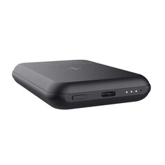 POWER BANK WRL 5000MAH/MAGNO BLACK 24877 TRUST цена и информация | Зарядные устройства Power bank | pigu.lt