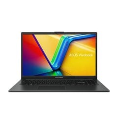 Asus Vivobook Go 15 OLED (E1504FA-L1252W) AMD Ryzen 3 7320U 8GB 512SSD AMD Radeon Graphics W11H Black цена и информация | Ноутбуки | pigu.lt