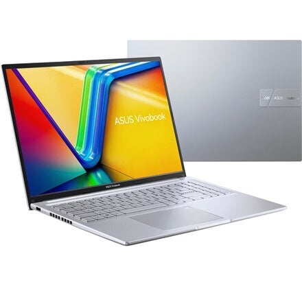 Asus Vivobook 16 (M1605YA-MB242W) AMD Ryzen 7 7730U 16GB 512SSD AMD Radeon Graphics W11H Silver цена и информация | Nešiojami kompiuteriai | pigu.lt