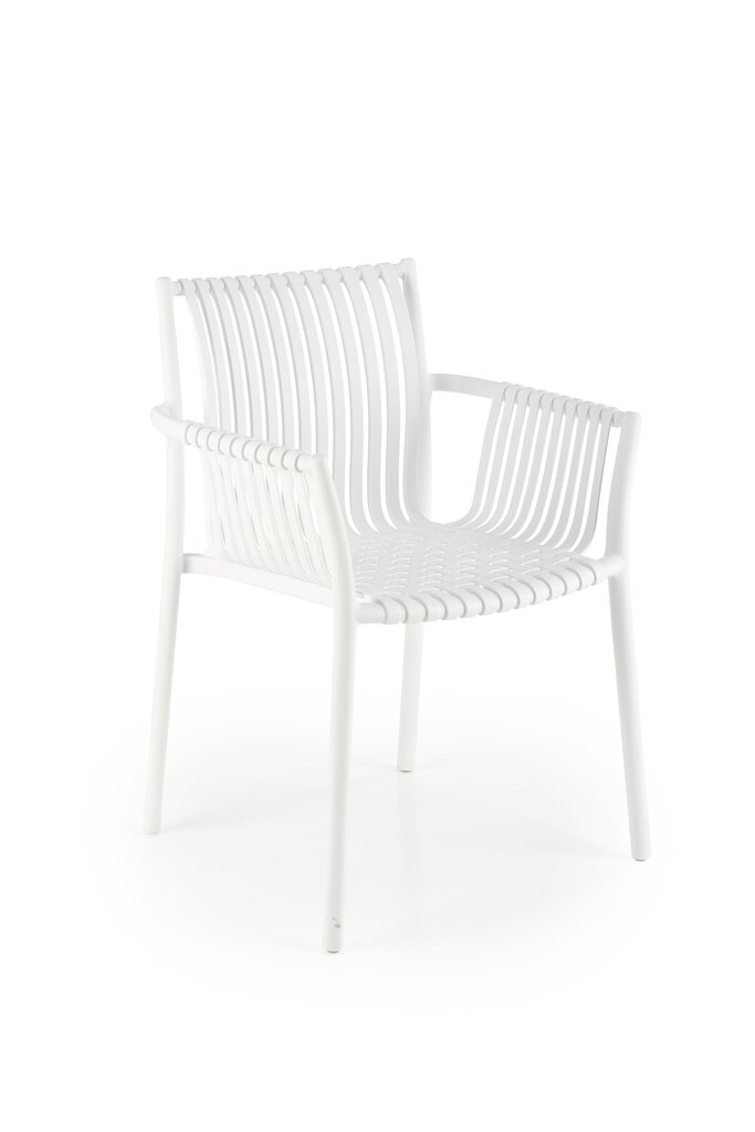 4-ių kėdžių komplektas Halmar K492, baltas kaina ir informacija | Virtuvės ir valgomojo kėdės | pigu.lt