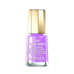 Nagų lakas Mavala Nail Polish, N.184 Frozen Berry, 5 ml kaina ir informacija | Nagų lakai, stiprintojai | pigu.lt