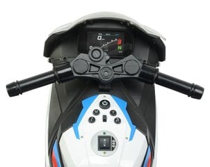 Vienvientis vaikiškas motociklas BMW S1000RR, baltas kaina ir informacija | BMW Vaikams ir kūdikiams | pigu.lt