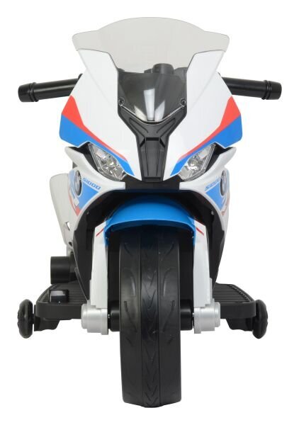 Vienvientis vaikiškas motociklas BMW S1000RR, baltas kaina ir informacija | Elektromobiliai vaikams | pigu.lt